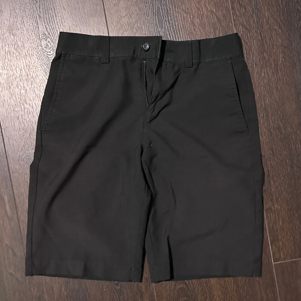 Boy’s Black Golf Shorts